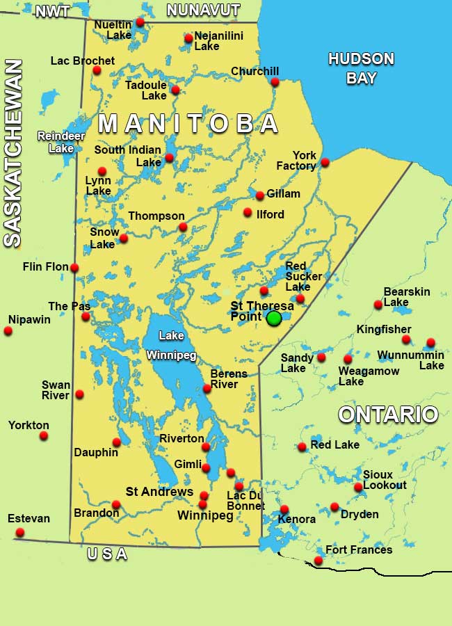 Charter Flights To St Theresa Point Manitoba /Charter Flight Network